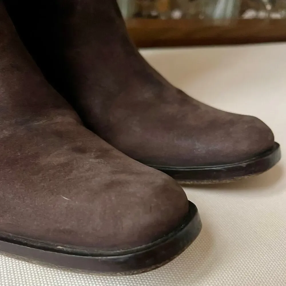 Donald J Pliner Western Couture Collection Noel Brown Boots 6.5 - Picture 8 of 10